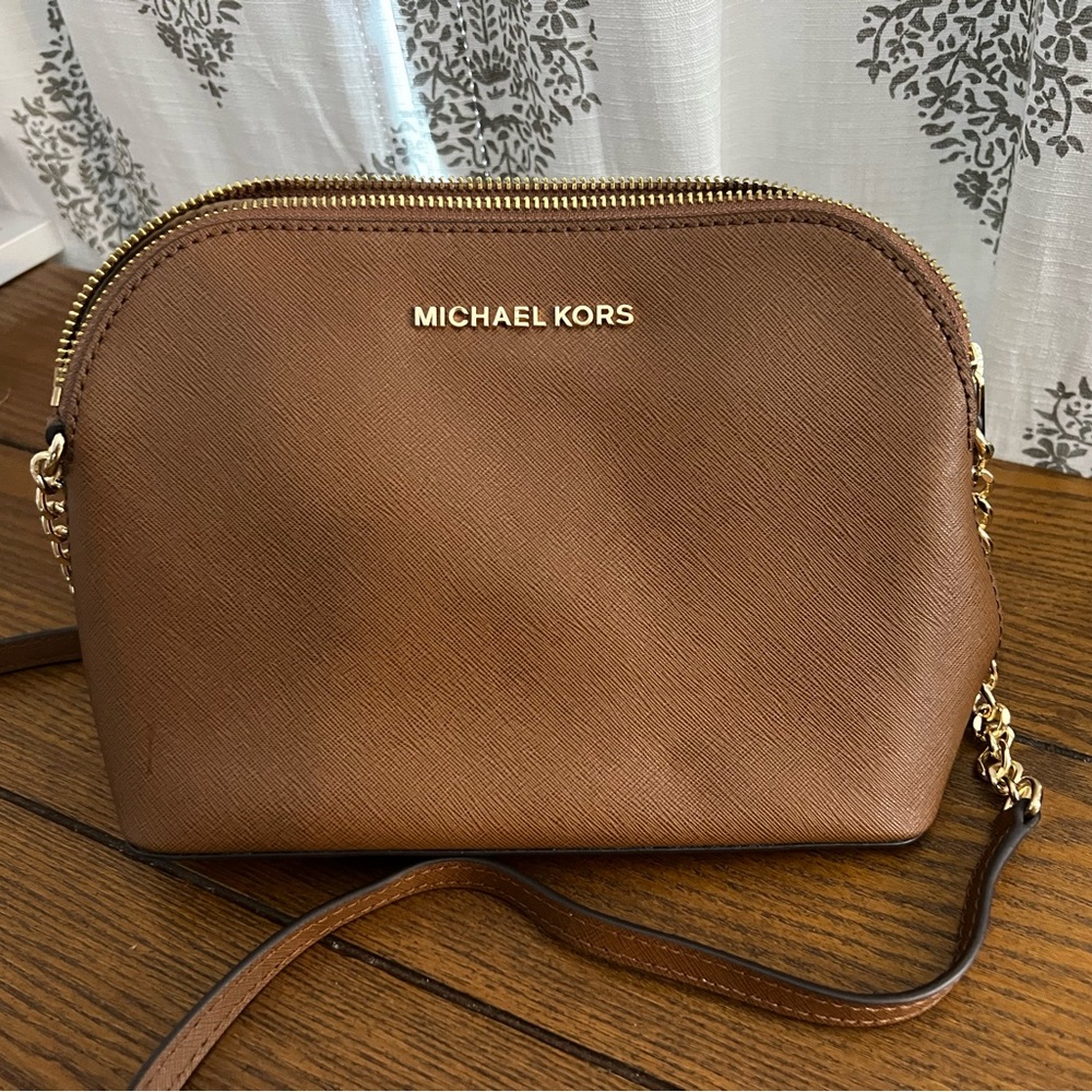 Michael Kors leather crossbody bag